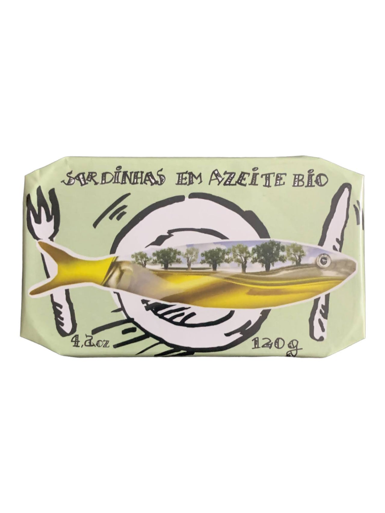 Cantara Creative Sardines in Organic EVOO - 6 Pack - TinCanFish