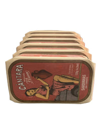 Cantara Brand Sardines in Tomato Sauce - 6 Pack - TinCanFish