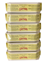 Thumbnail for Cantara Brand Sardines in Olive Oil w/ Lemon - 6 Pack - TinCanFish