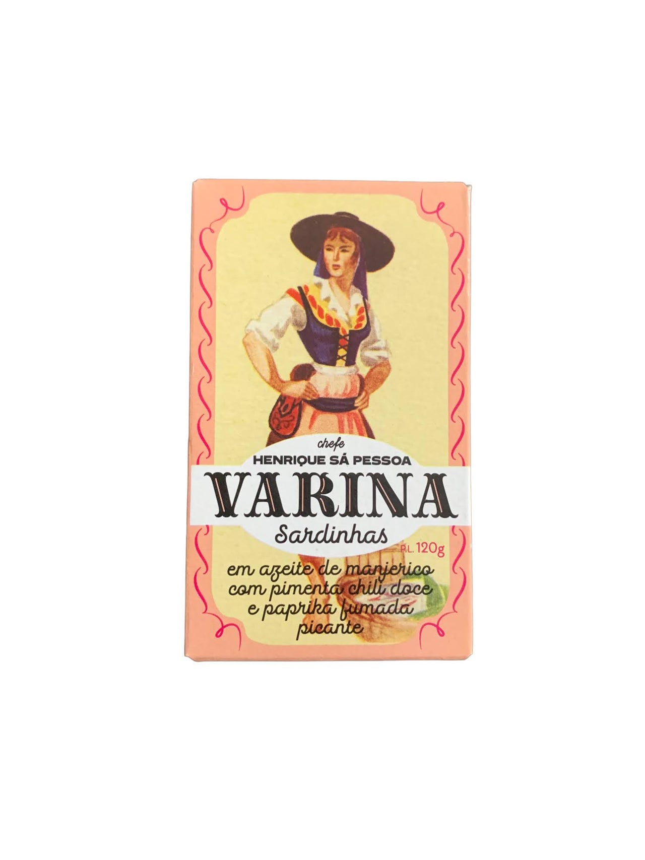 Varina Sardines in Basil Olive Oil w/ Sweet Chili Pepper and Spicy Smoked Paprika - 3 Pack - TinCanFish