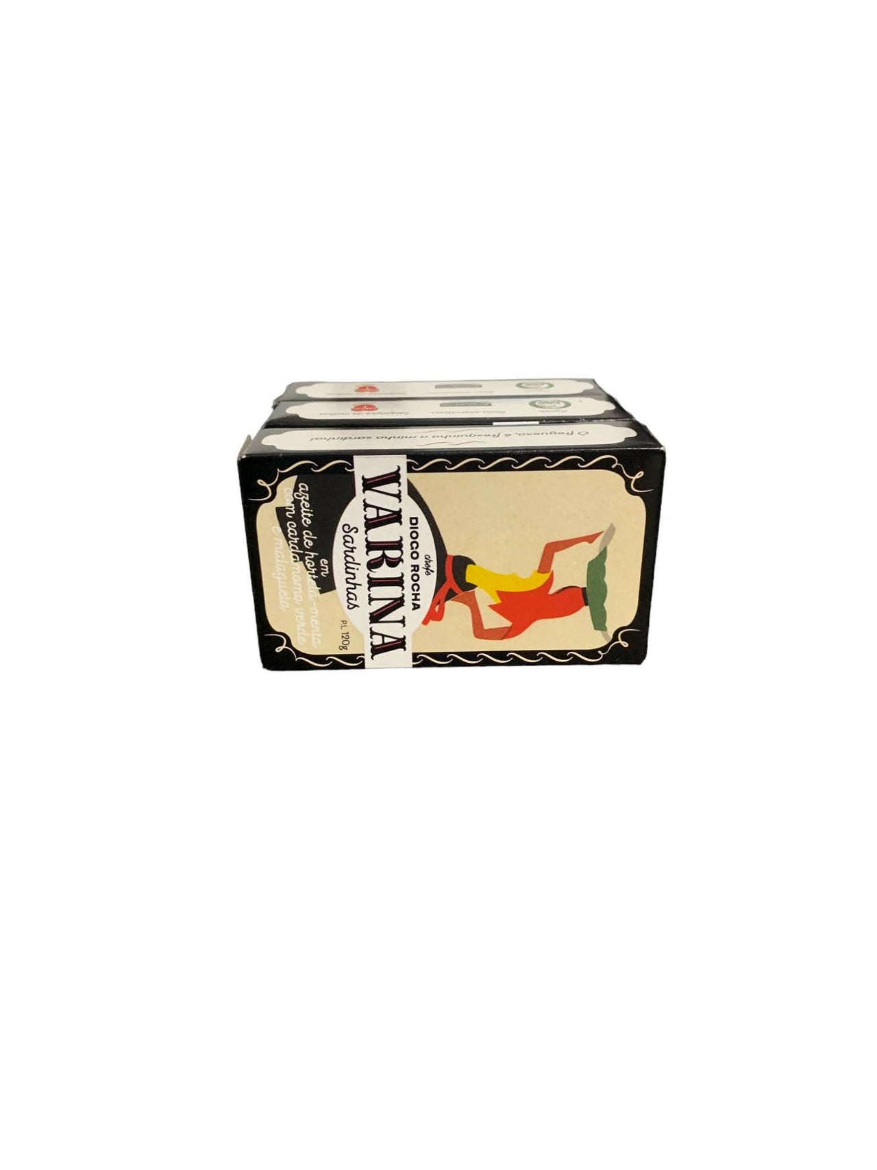 Varina Sardines in Mint Olive Oil w/ Green Cardamom and Piri-Piri - 3 Pack - TinCanFish