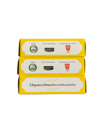 Thumbnail for Varina Sardines in Oregano Olive Oil and Ginger w/ Black Pepper Grain and Coriander - 3 Pack - TinCanFish
