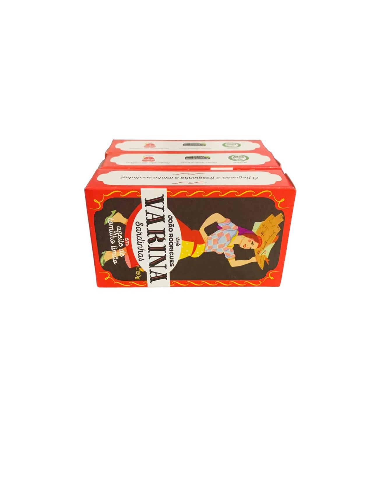 Varina Sardines in Lemon Thyme Olive Oil - 3 Pack - TinCanFish
