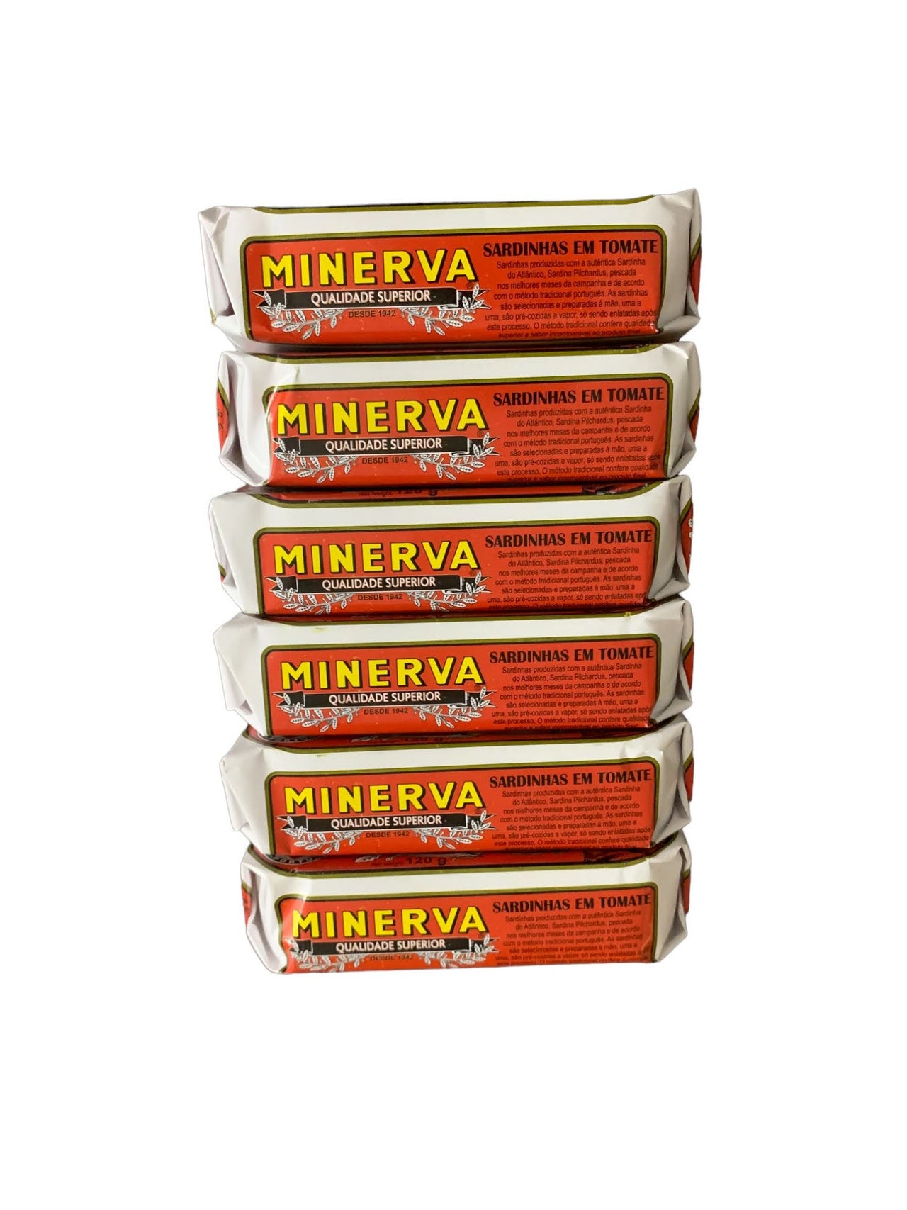 Minerva Sardines in Tomato Sauce - 6 Pack - TinCanFish