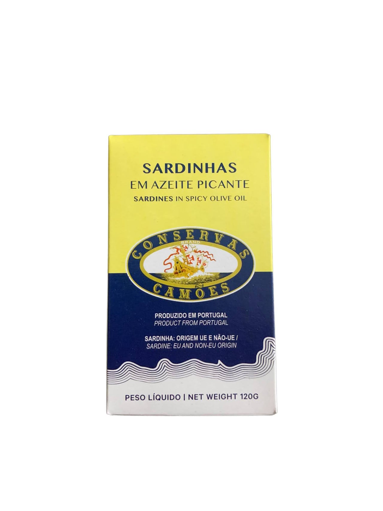 Camões Sardines in Spicy Olive Oil - 6 Pack - TinCanFish