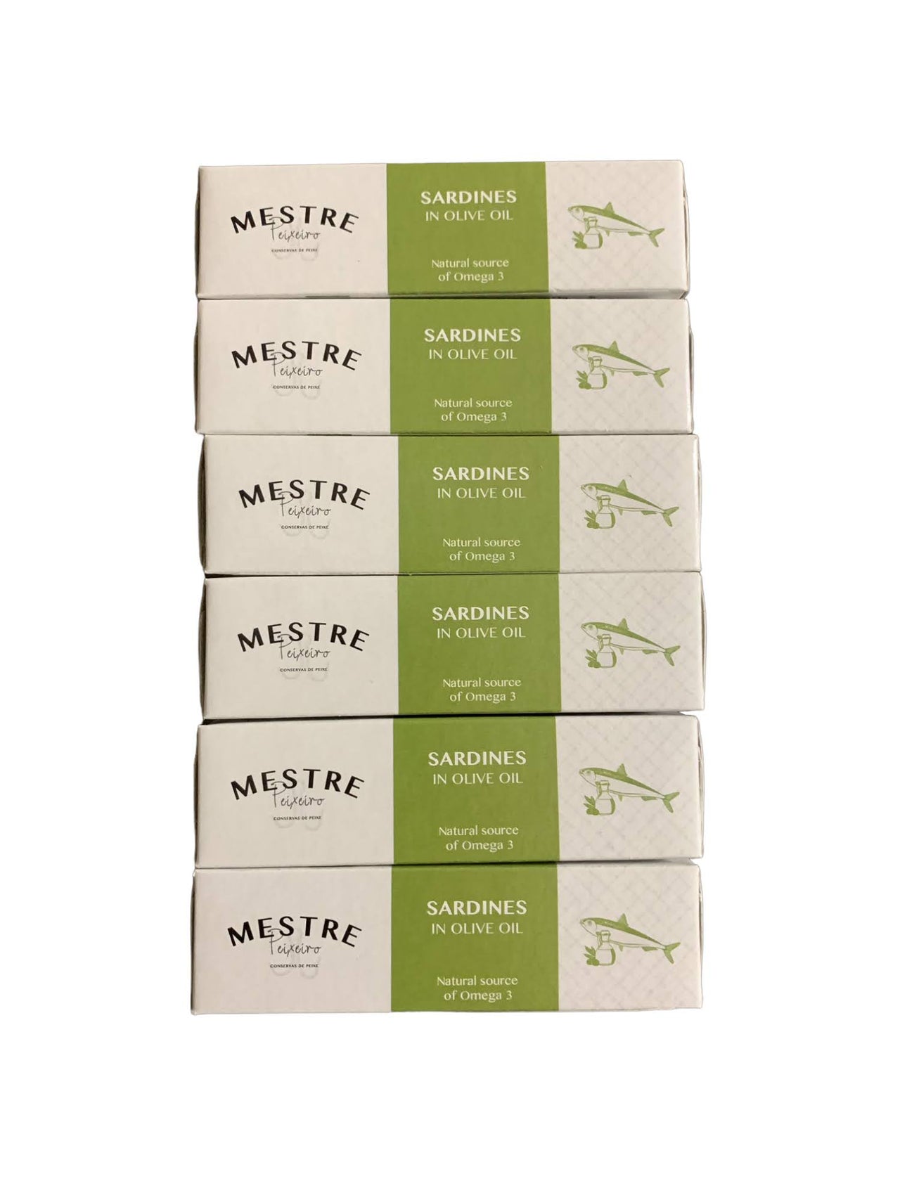 Mestre Sardines in Olive Oil - 6 Pack - TinCanFish