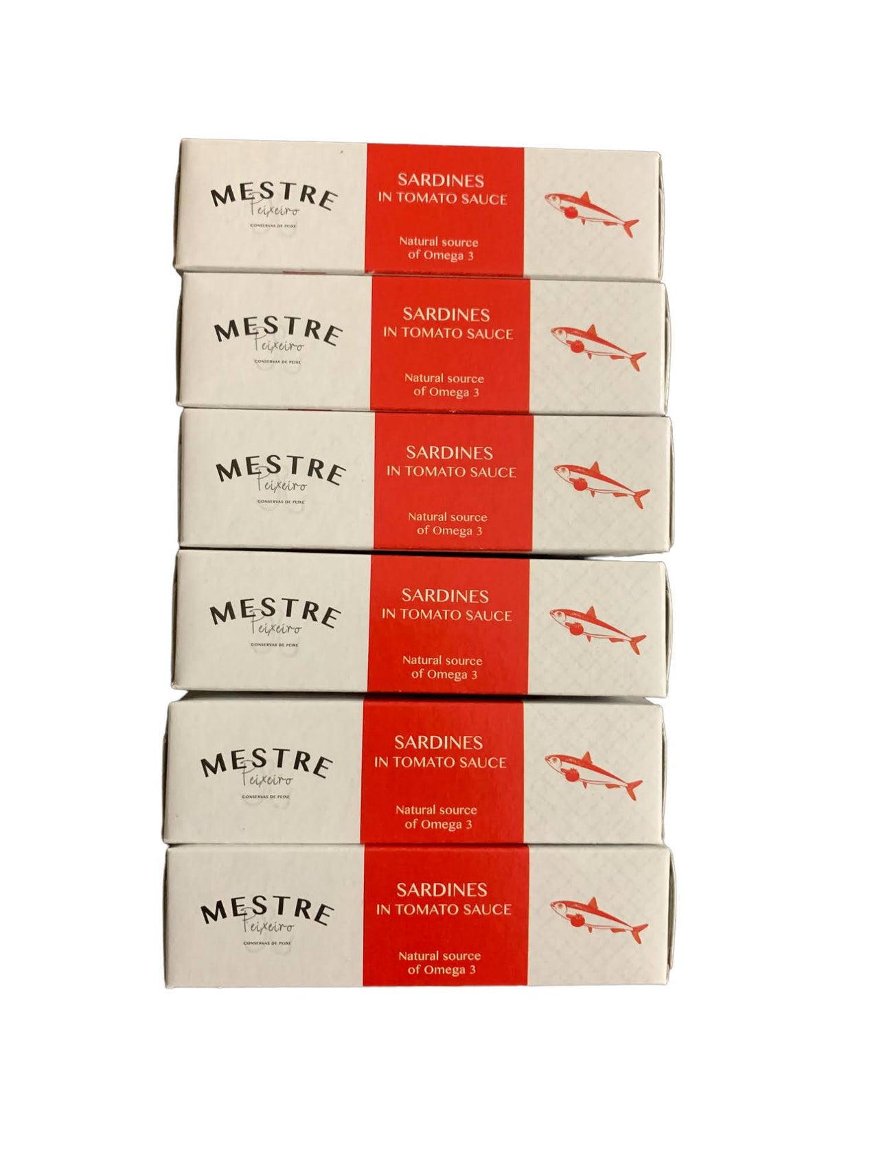 Mestre Sardines in Tomato Sauce - 6 Pack - TinCanFish