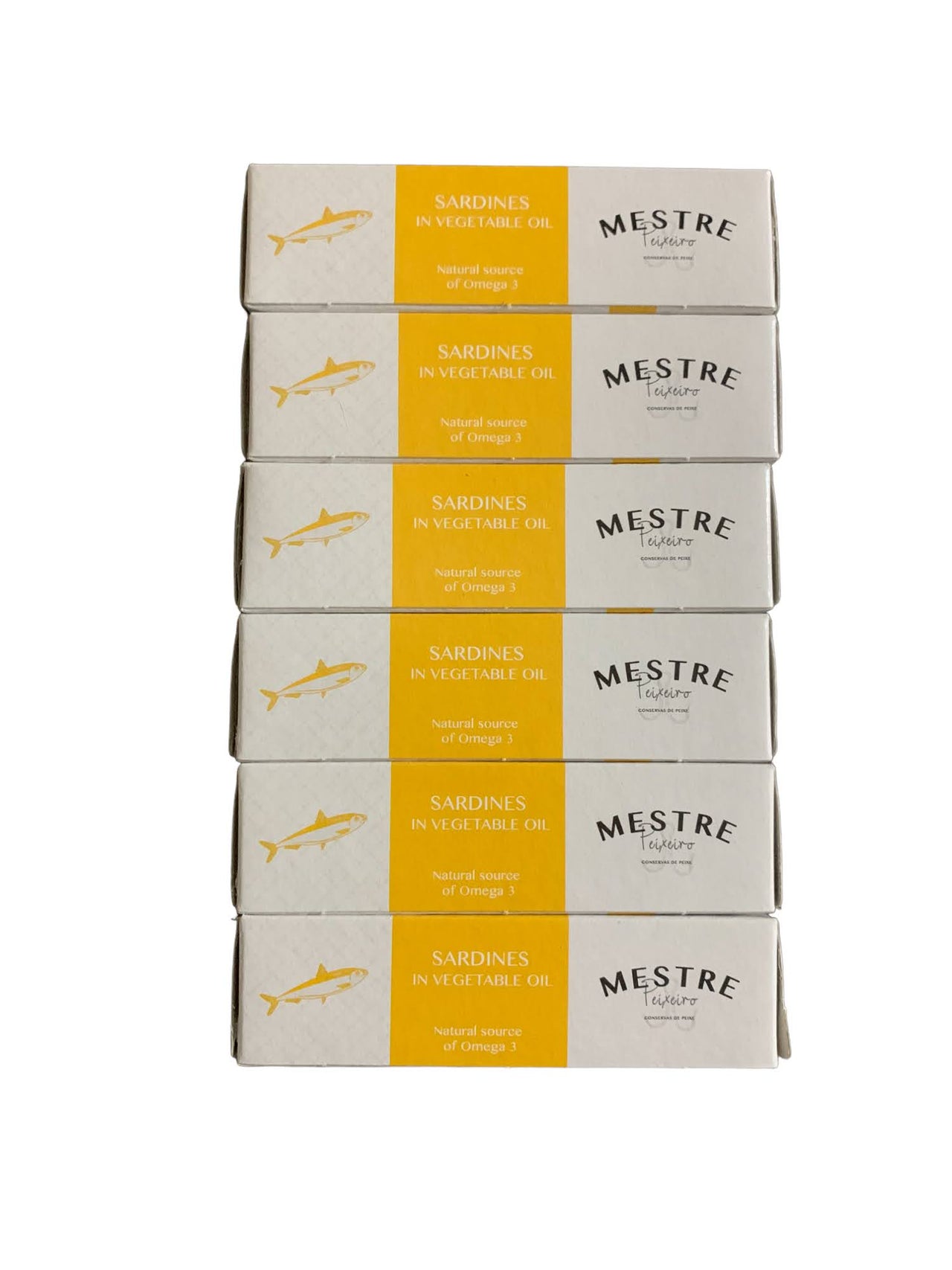 Mestre Sardines in Vegetable Oil - 6 Pack - TinCanFish