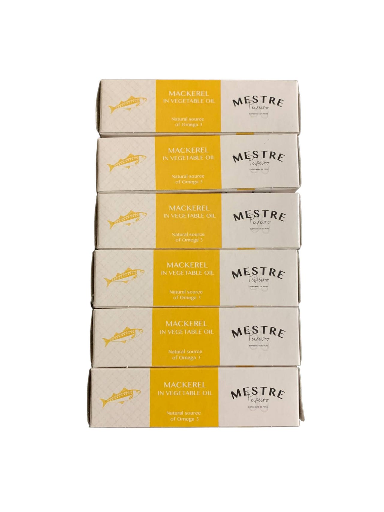 Mestre Mackerel in Vegetable Oil - 6 Pack - TinCanFish
