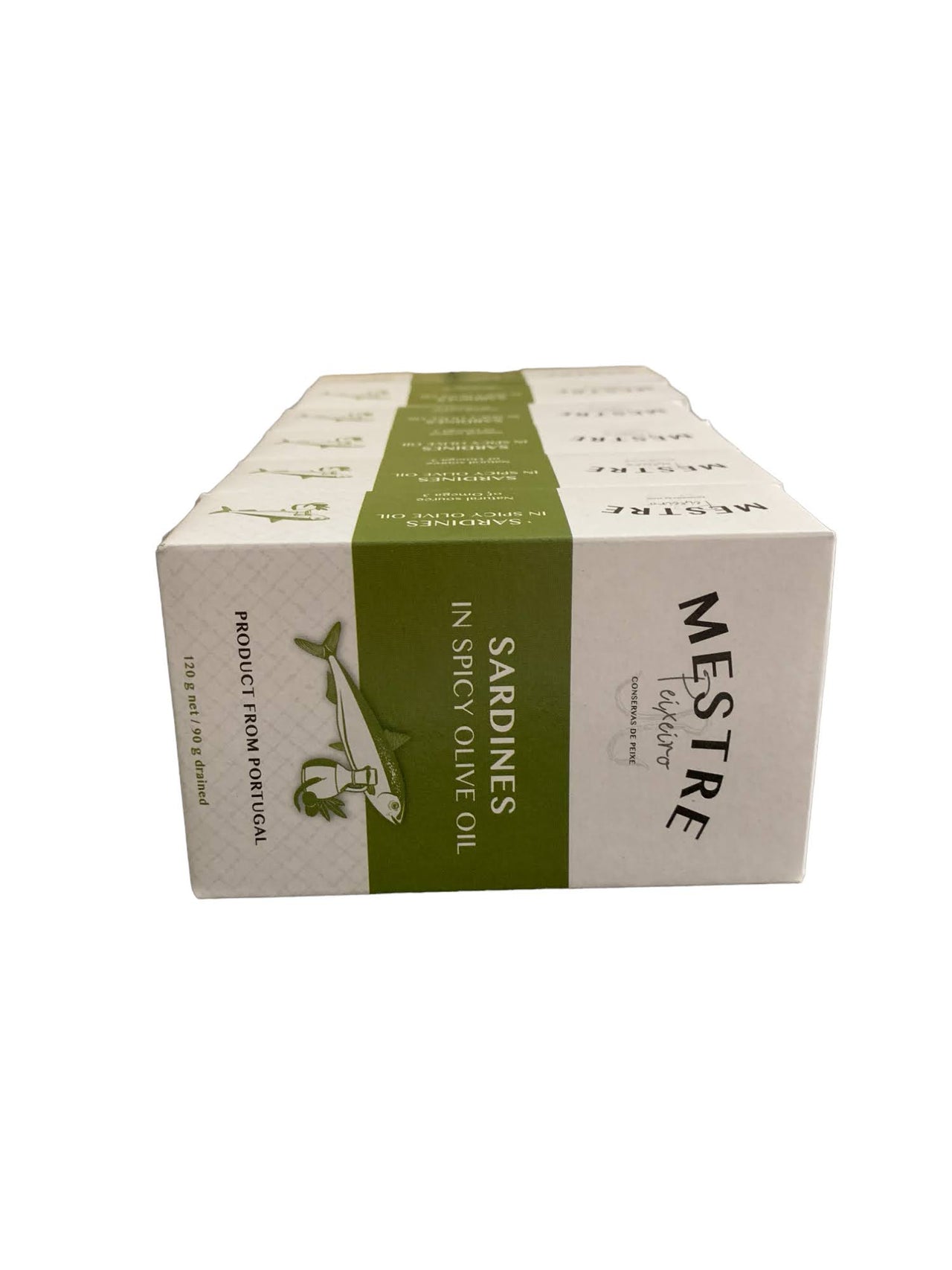 Mestre Sardines in Spicy Olive Oil - 6 Pack - TinCanFish