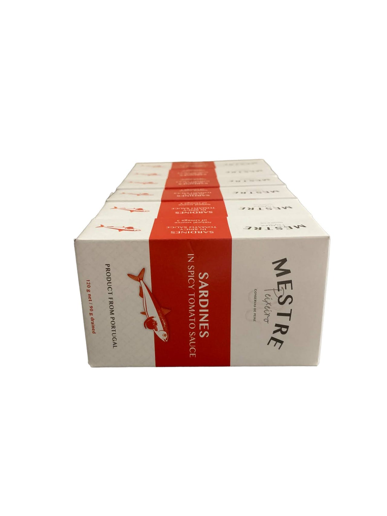 Mestre Sardines in Spicy Tomato Sauce - 6 Pack - TinCanFish