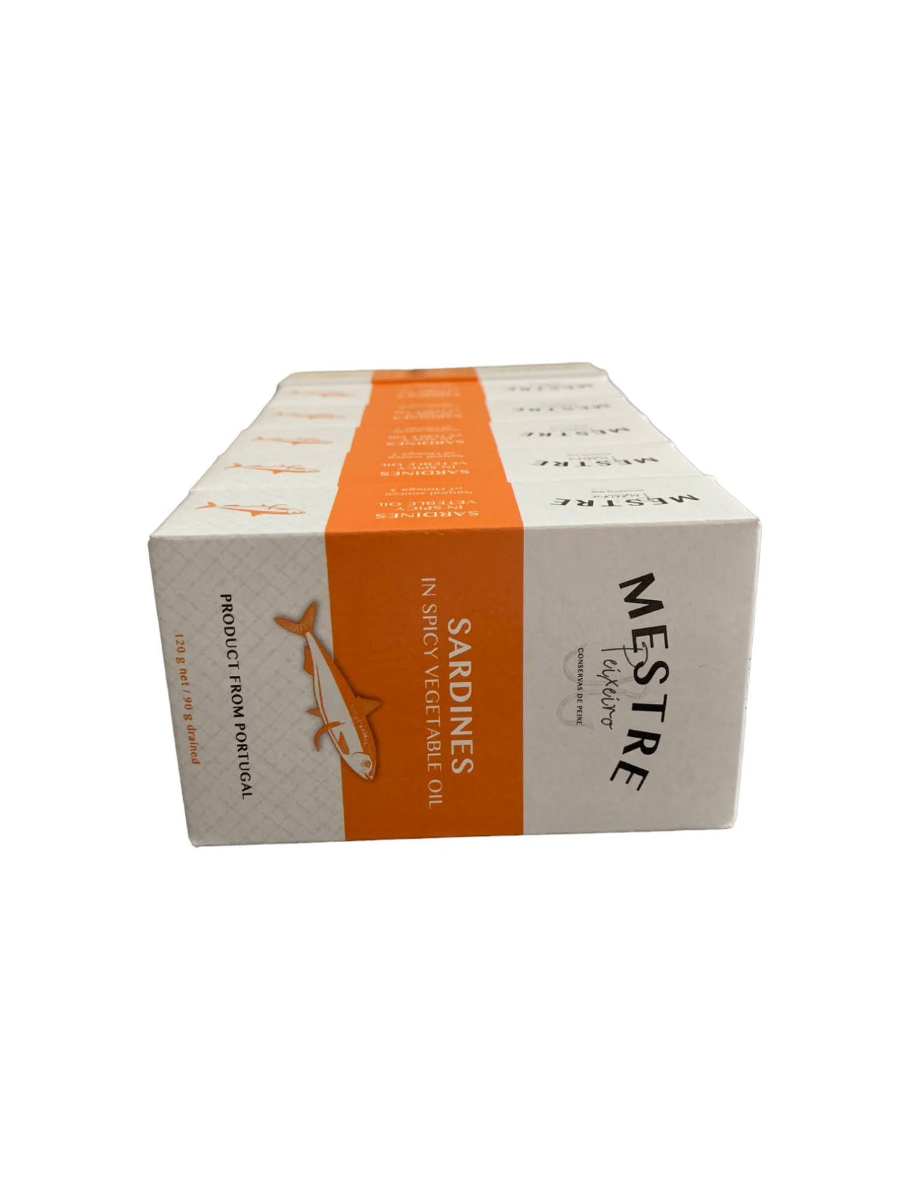 Mestre Sardines in Spicy Vegetable Oil - 6 Pack - TinCanFish