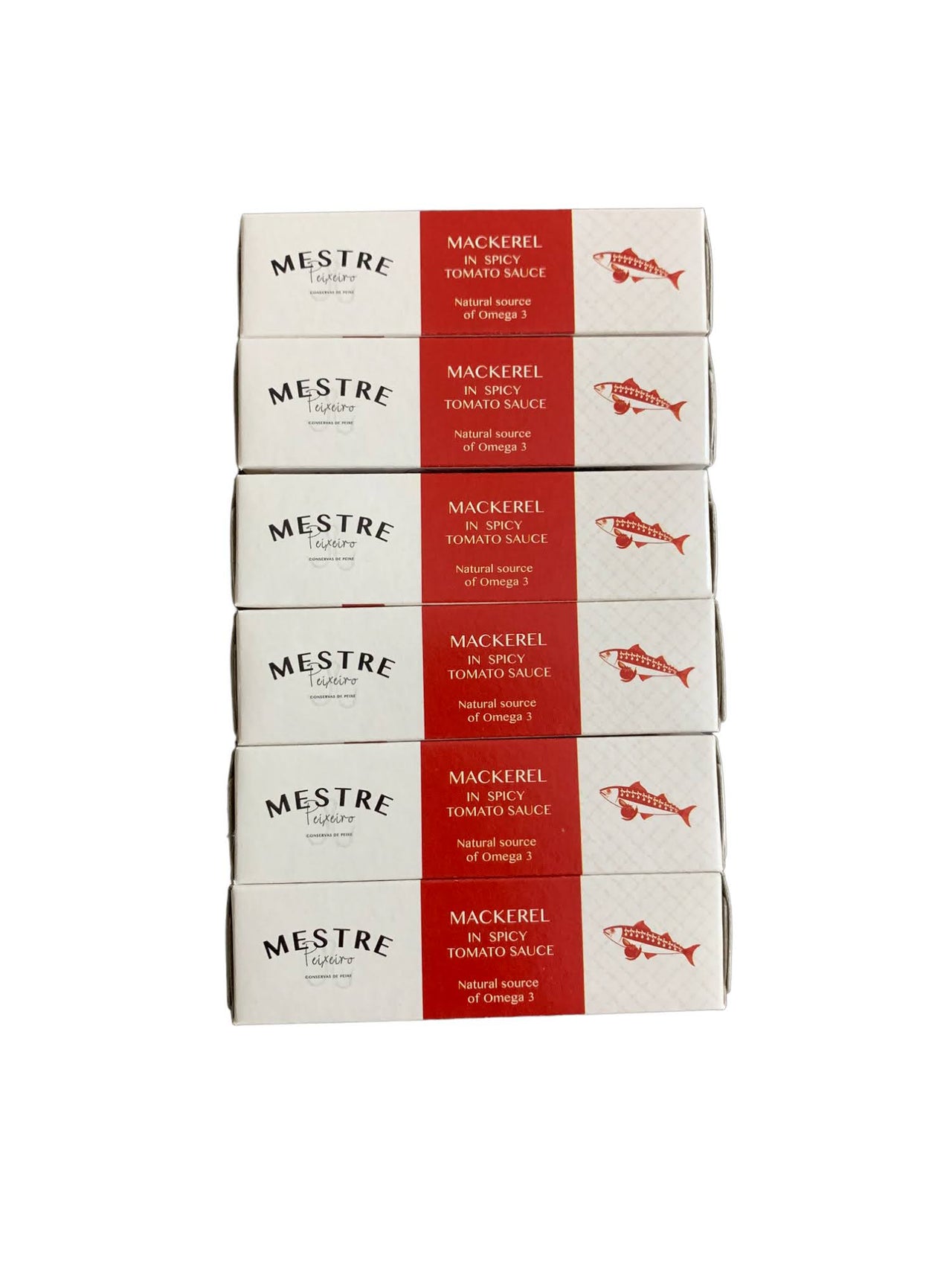 Mestre Mackerel in Spicy Tomato Sauce - 6 Pack - TinCanFish