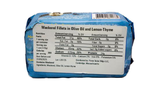 Good Boy Mackerel - 6 Pack - TinCanFish