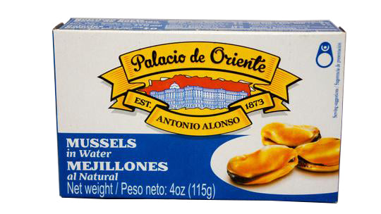 Palacio de Oriente Mussels - 6 Pack - TinCanFish