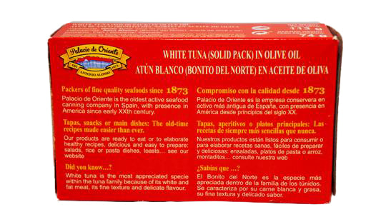 Palacio de Oriente Tuna - 6 Pack - TinCanFish