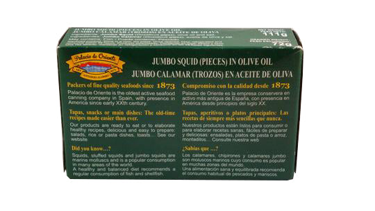 Palacio de Oriente Squid - 6 Pack - TinCanFish