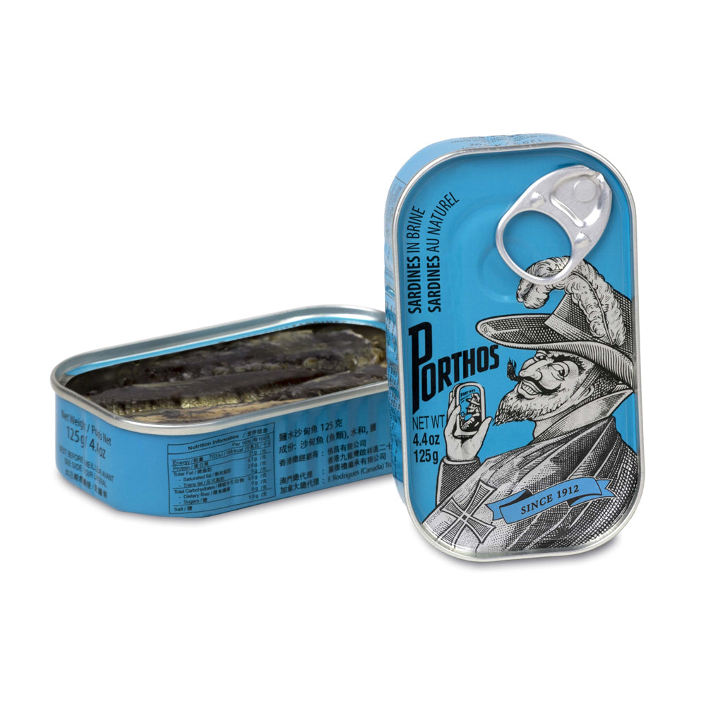 Porthos Sardines - 12 pack - TinCanFish