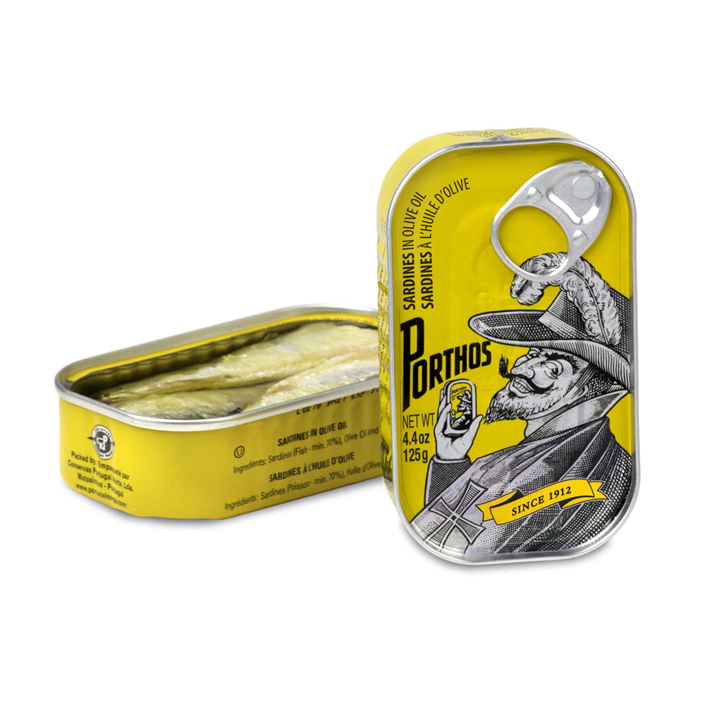 Porthos Sardines - 12 pack - TinCanFish
