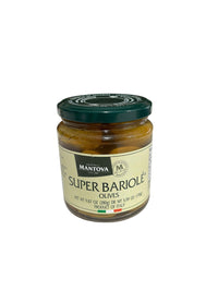 Fratelli Mantova Jarred Super Bariole Olives - 9.87 Oz.