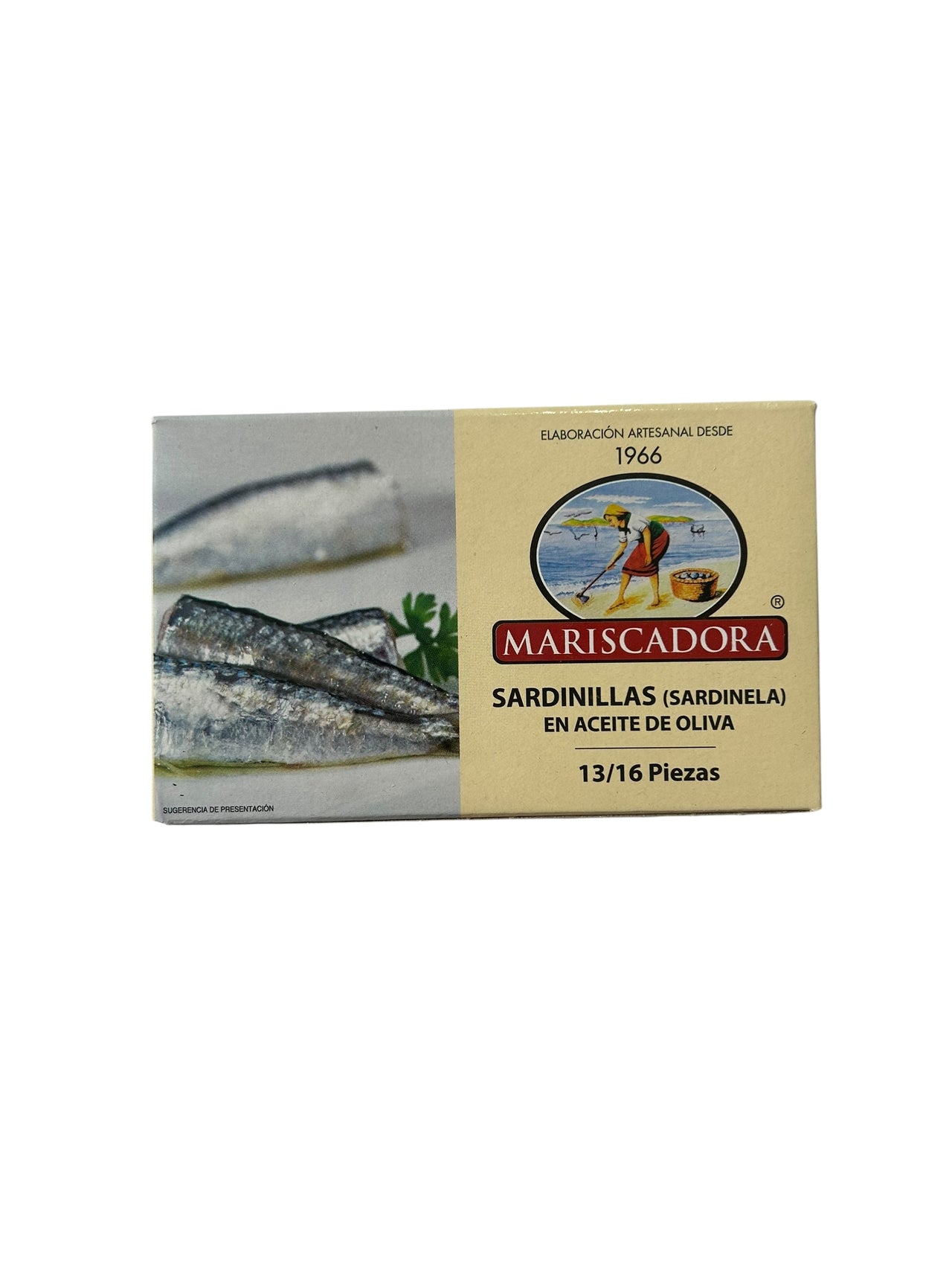 Mariscadora Small Sardines in Olive Oil - 3-Pack