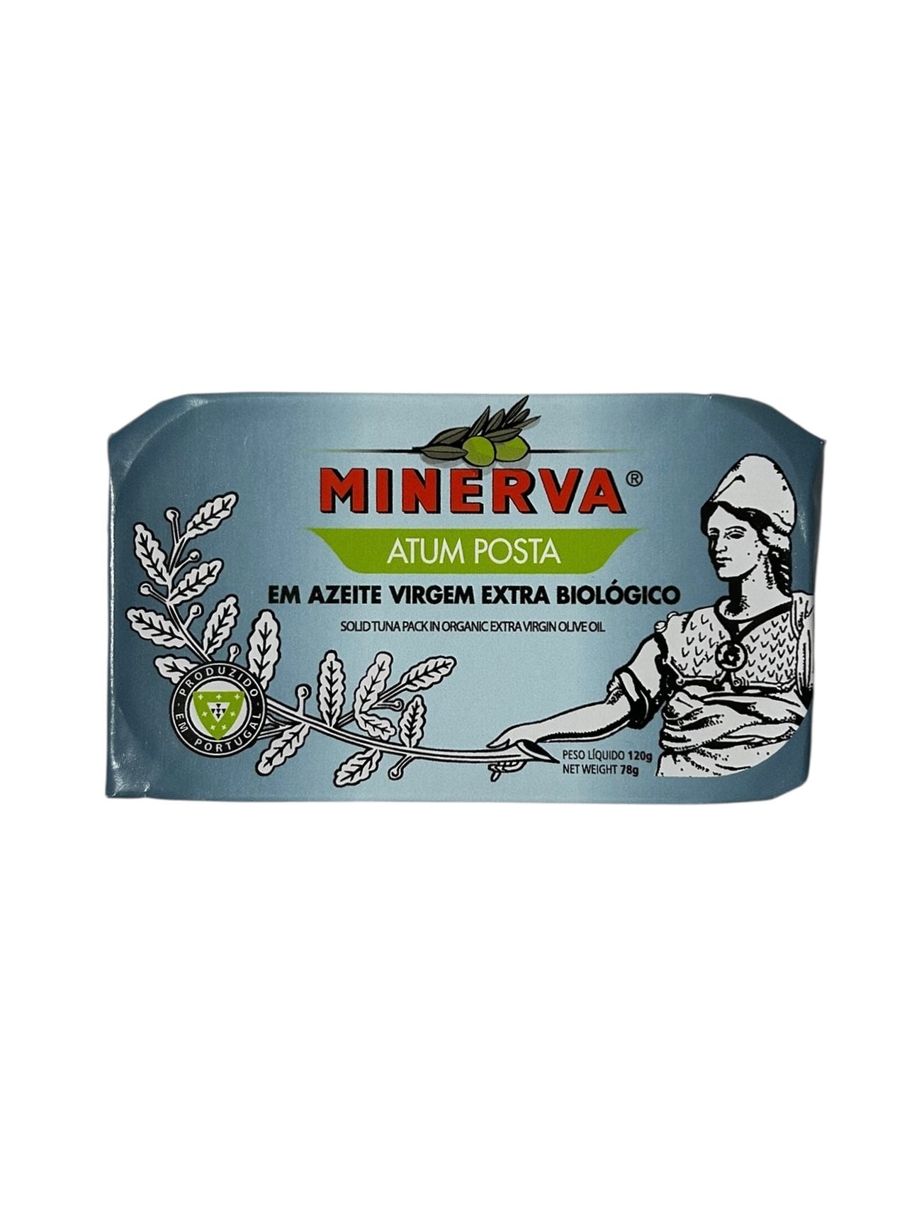 Minerva Solid Pack Tuna in Organic Extra Virgin Olive Oil - 3-Pack