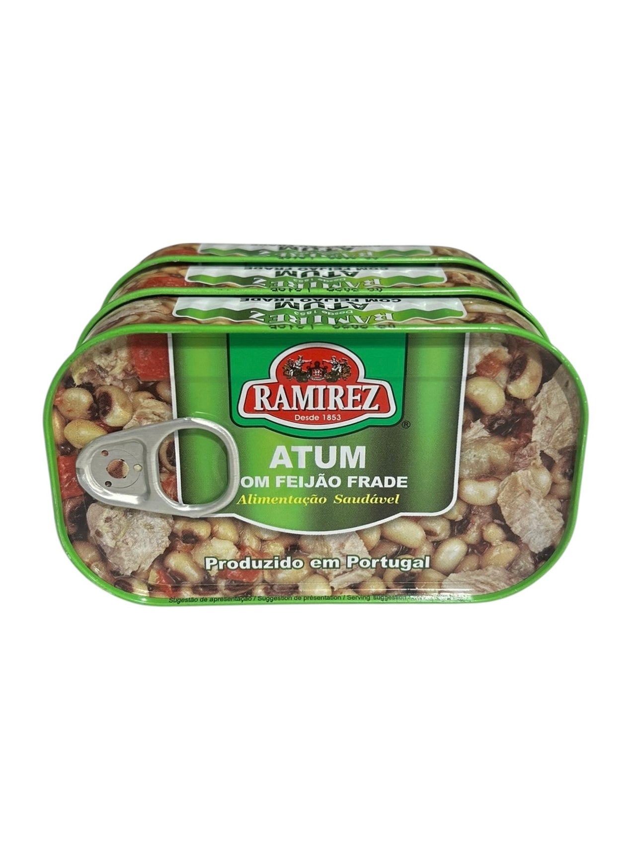 Ramirez Tuna (Solid) in Sunflower Oil with Black Eyed Peas - 3-Pack