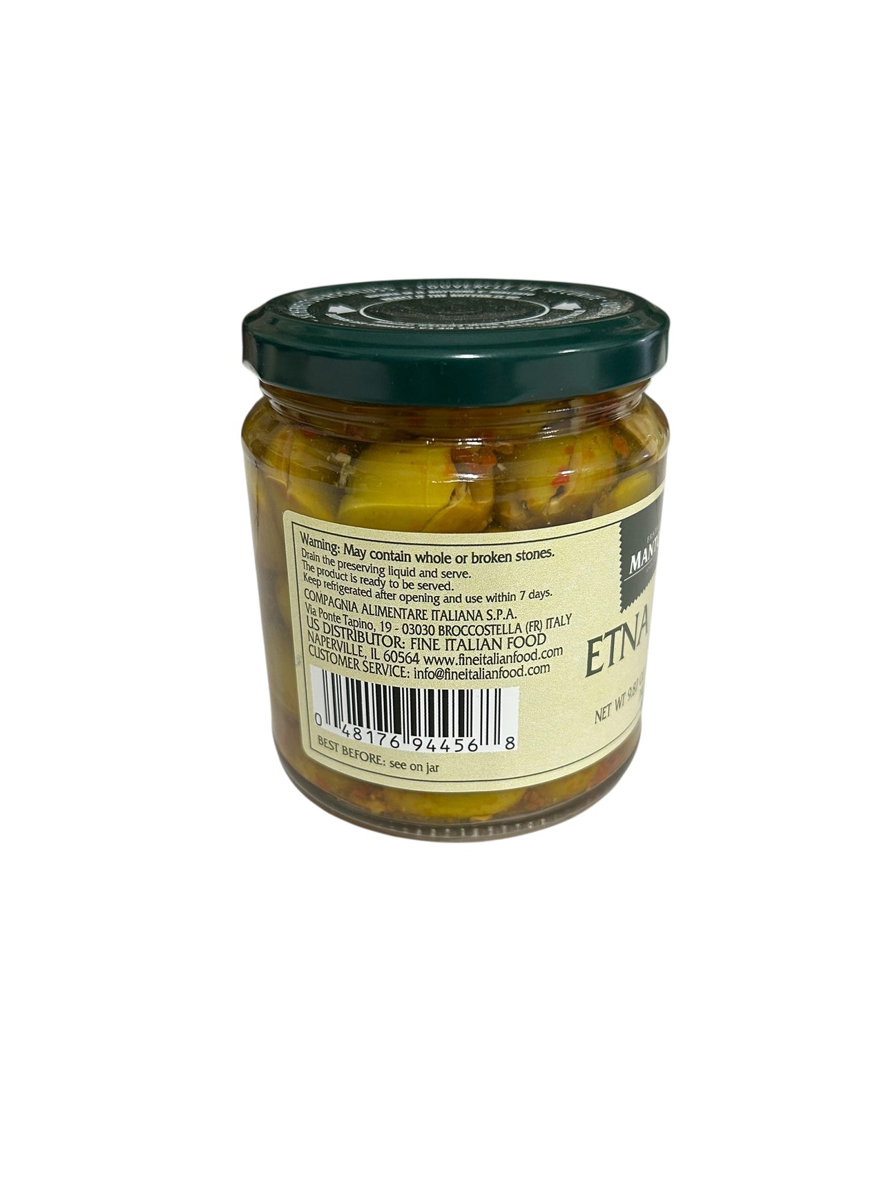 Fratelli Mantova Jarred Etna Crushed Olives - 9.87 Oz.