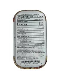 Ramirez Tuna (Solid) in Sunflower Oil with Black Eyed Peas - 3-Pack