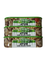 Ramirez Tuna (Solid) in Sunflower Oil with Black Eyed Peas - 3-Pack