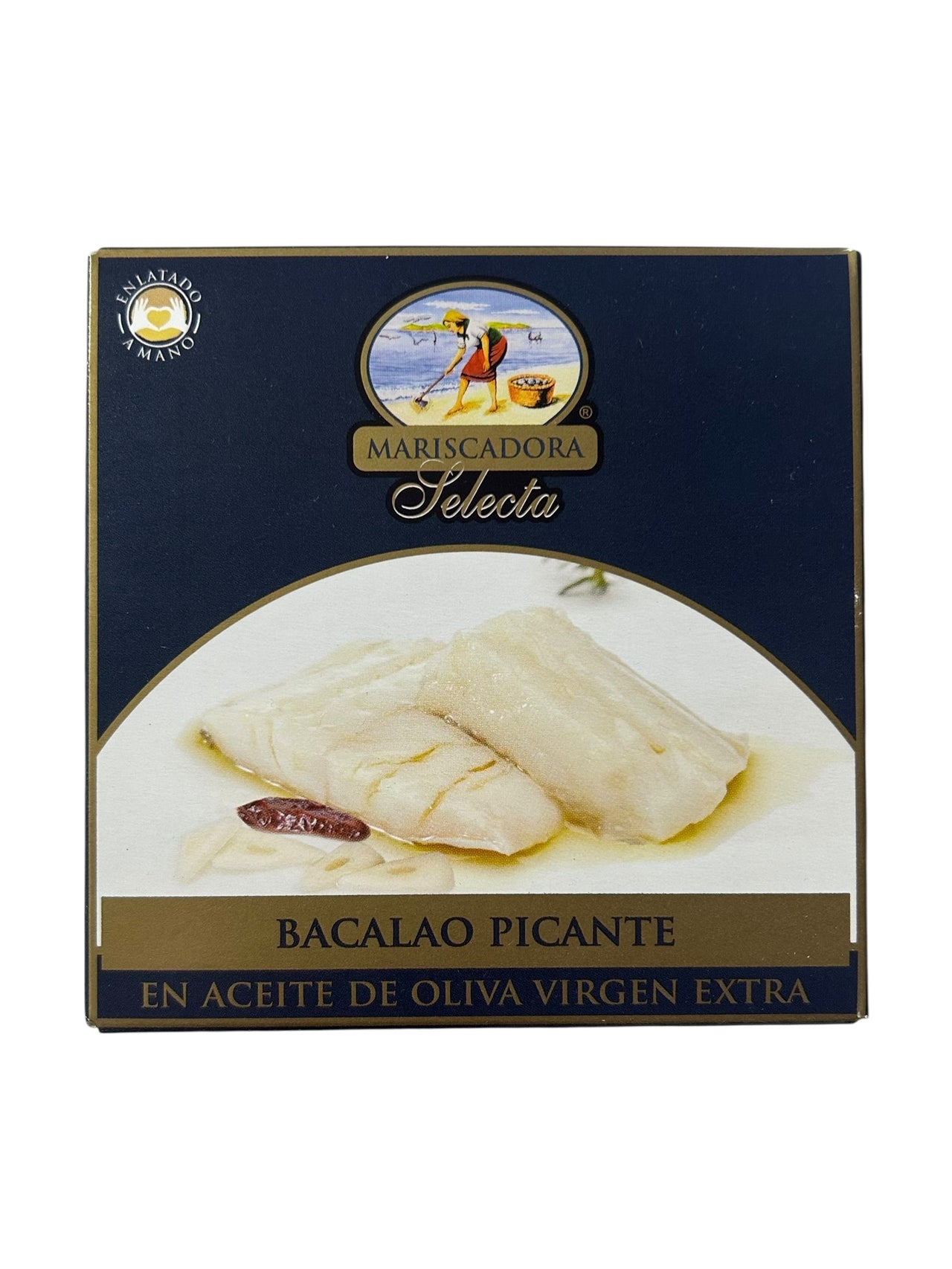 Mariscadora Select Spicy Codfish in Extra Virgin Olive Oil - 3-Pack
