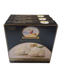 Mariscadora Select Codfish in Extra Virgin Olive Oil - 3-Pack