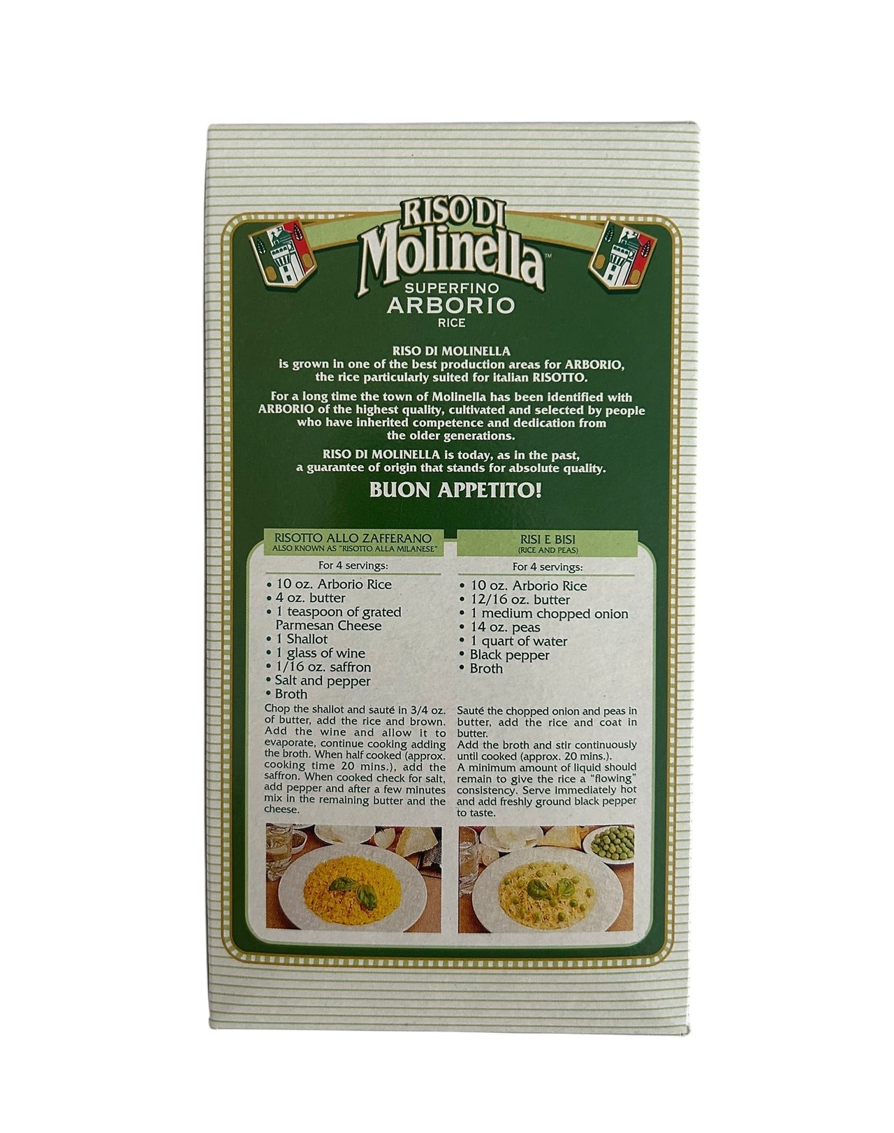 Riso Di Molinella Superfino Arborio Italian Rice - 16 Oz.