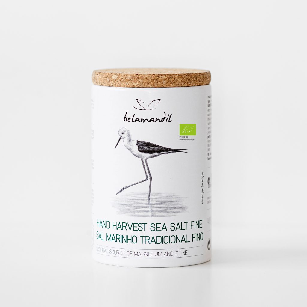 Belamandil Fine Hand-Harvested Sea Salt - 400g