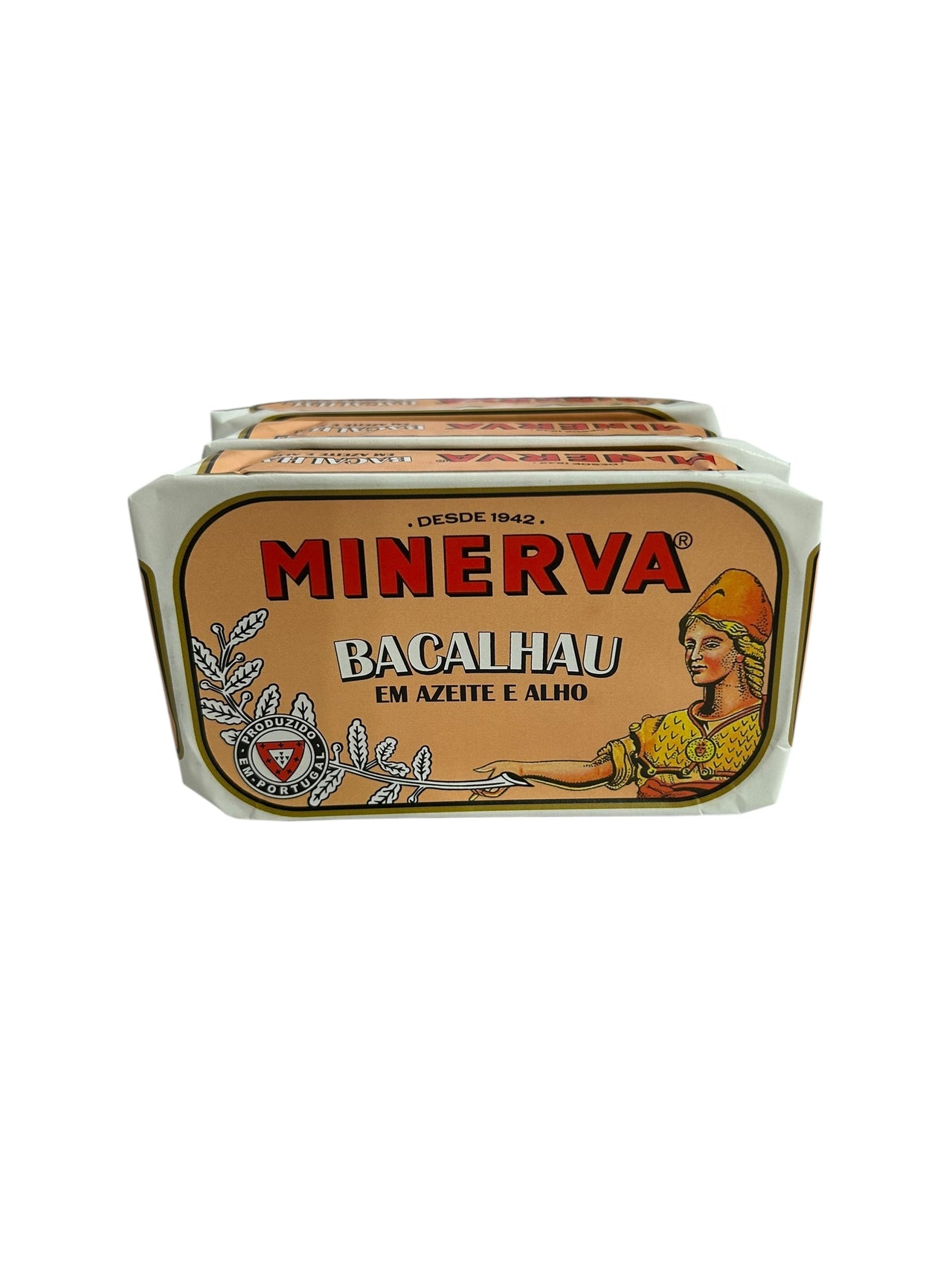 Minerva Codfish in Olive Oil with Garlic - 3-Pack
