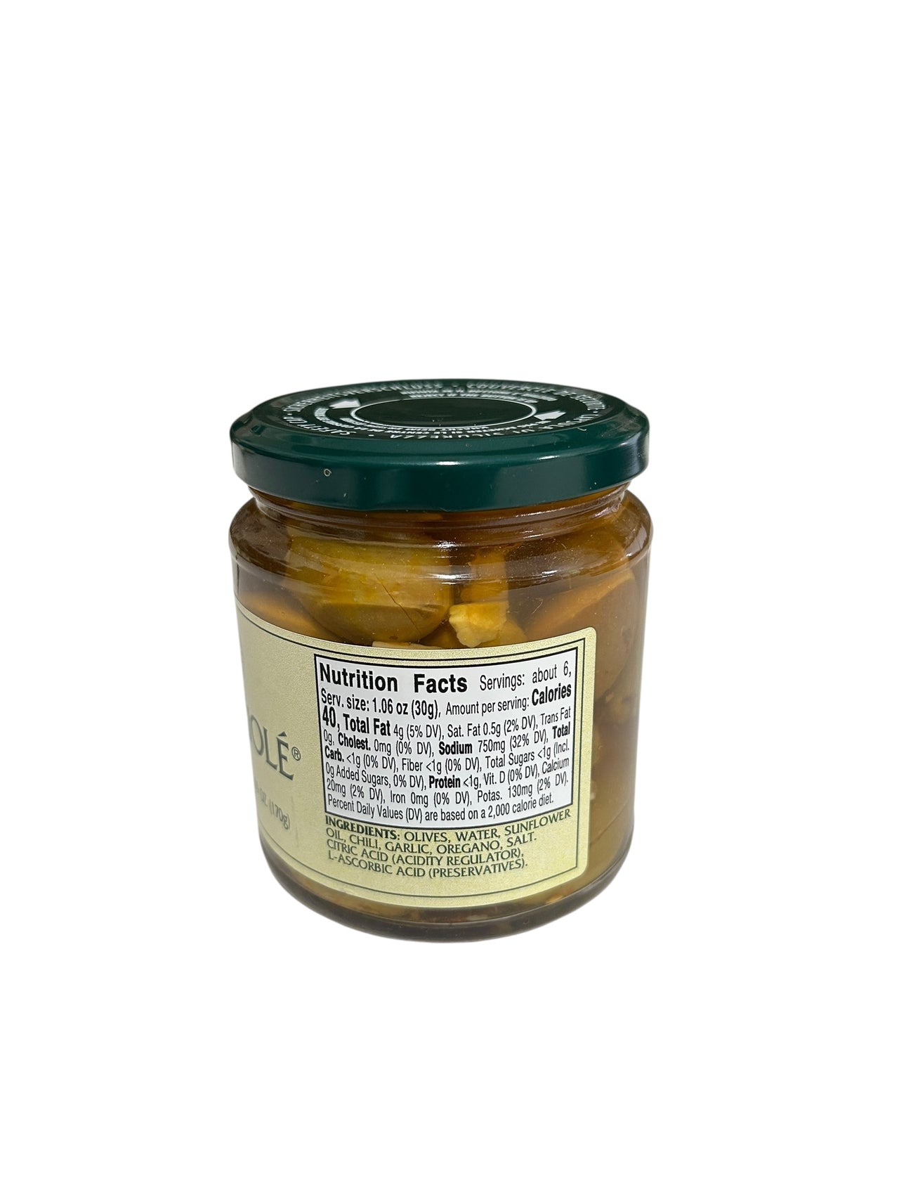 Fratelli Mantova Jarred Super Bariole Olives - 9.87 Oz.