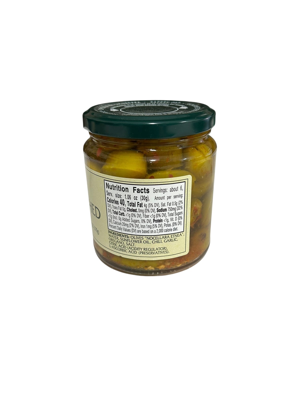 Fratelli Mantova Jarred Etna Crushed Olives - 9.87 Oz.