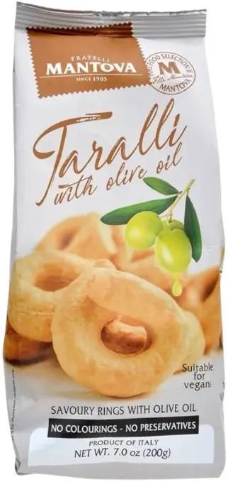 Fratelli Mantova Taralli Crackers with Olive Oil
