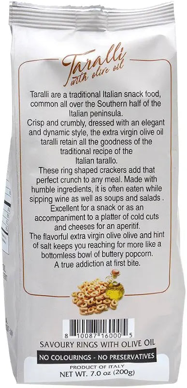 Fratelli Mantova Taralli Crackers with Olive Oil