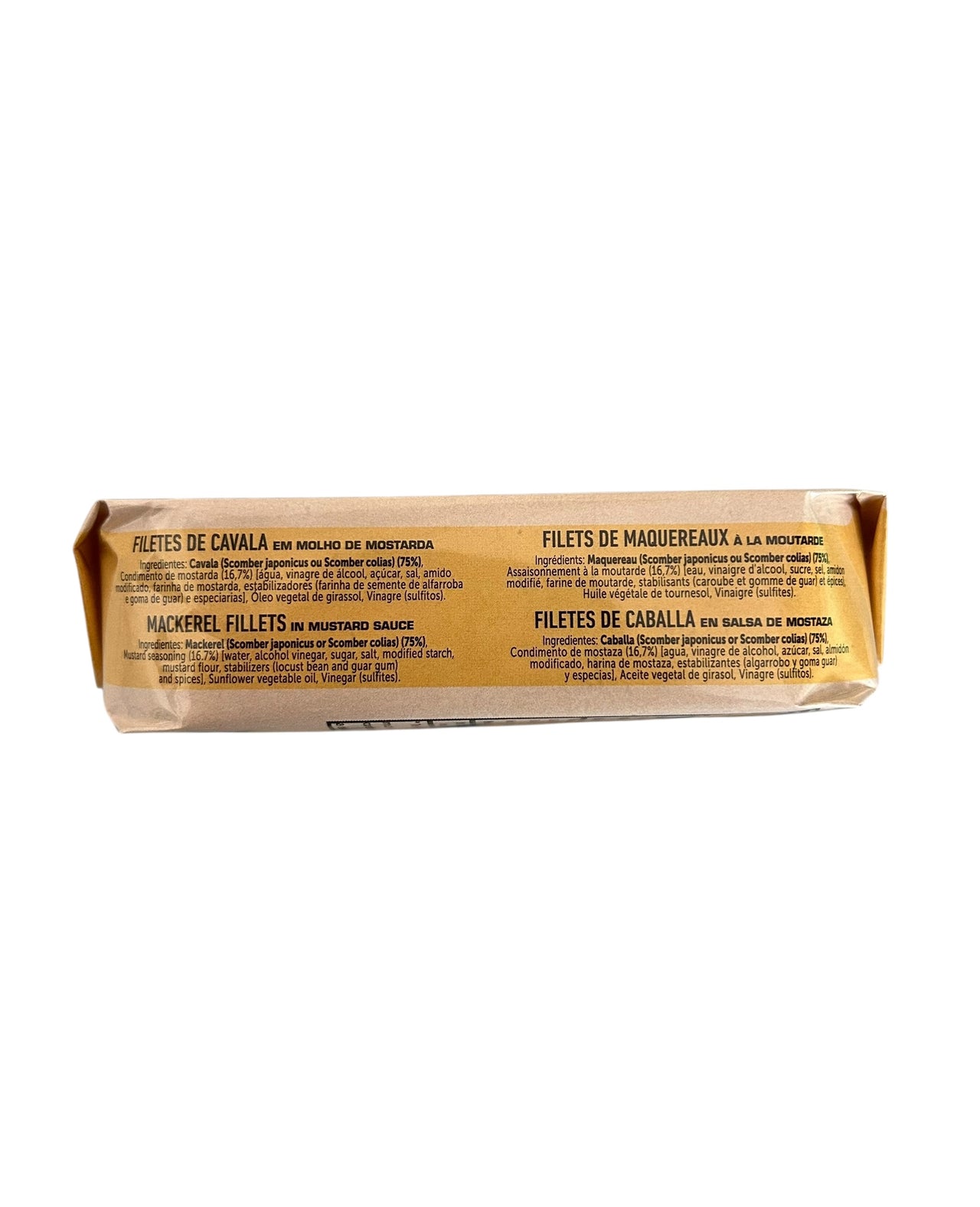 Cantara Brand Mackerel Fillets in Mustard Sauce - 6 Pack