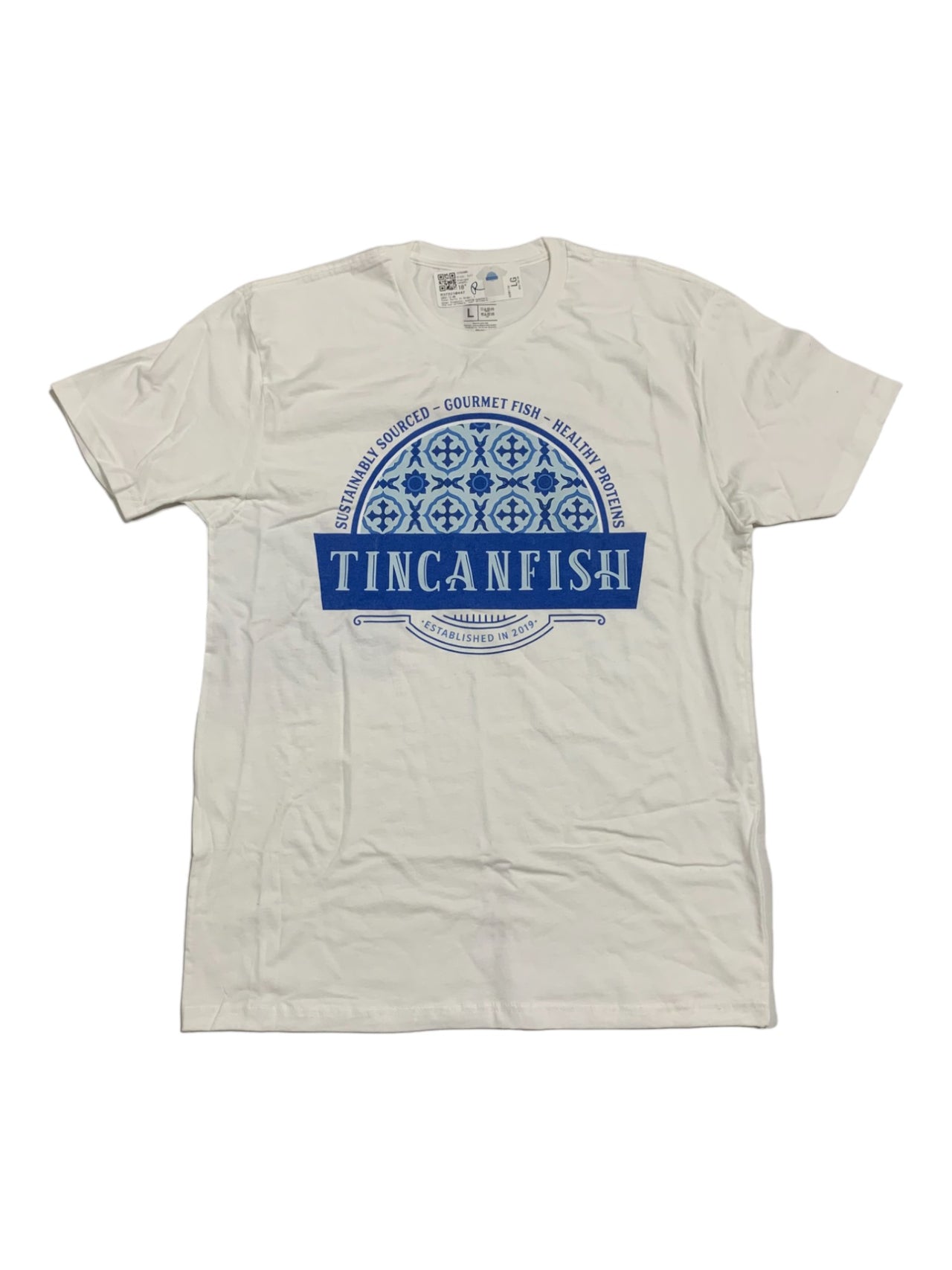 TinCanFish Logo T-Shirt - White - TinCanFish