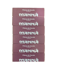 Thumbnail for Manná Mackerel Fillets in Brine - 6 Pack