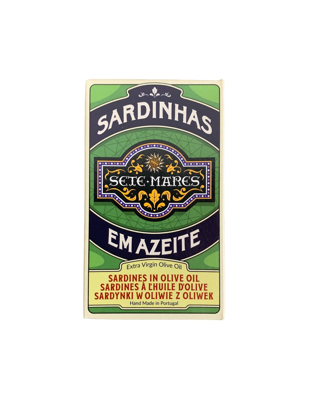 Sete Mares Sardines in Extra Virgin Olive Oil - 6 Pack