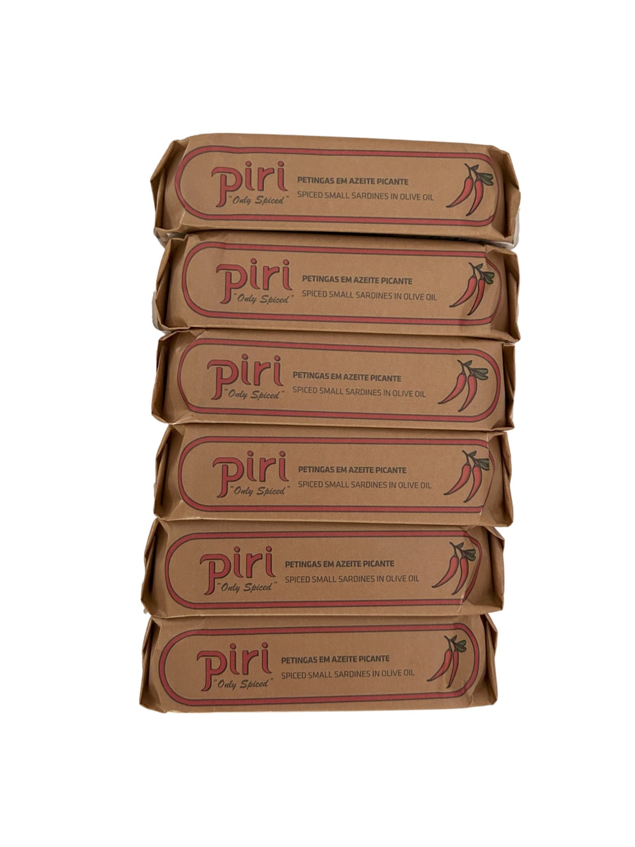 Piri "Only Spiced" Spiced Small Sardines in Olive Oil - 6 Pack