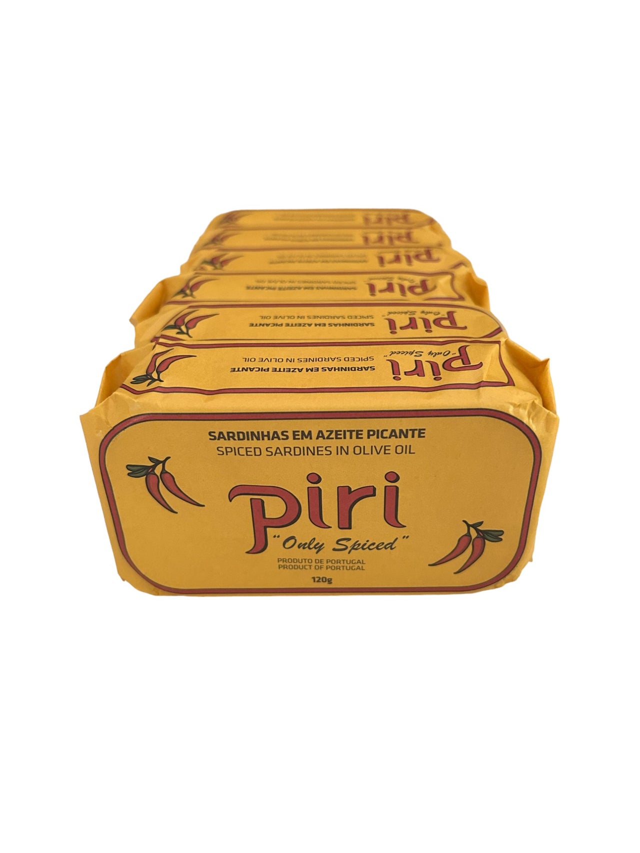 Piri "Only Spiced" Spiced Sardines in Olive Oil - 6 Pack