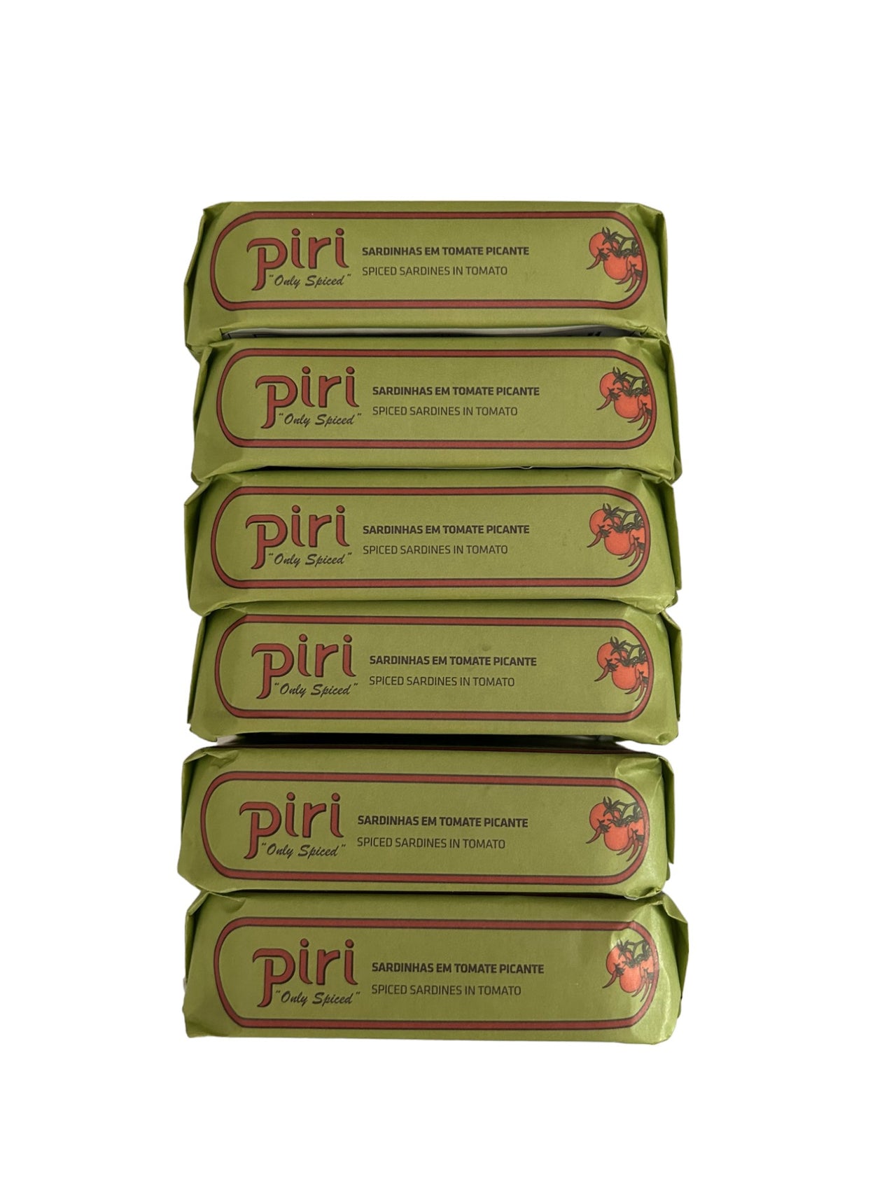 Piri "Only Spiced" Spiced Sardines in Tomato - 6 Pack