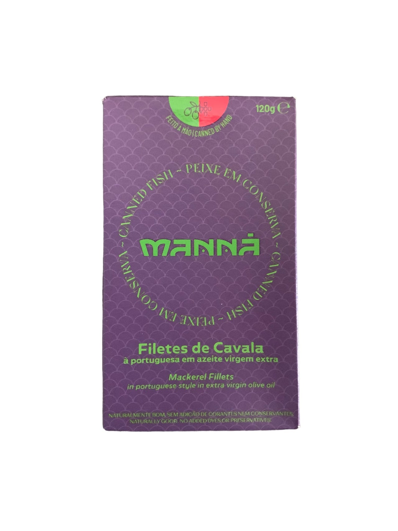 Manná Mackerel Fillets Portuguese Style in Extra Virgin Olive Oil - 6 Pack