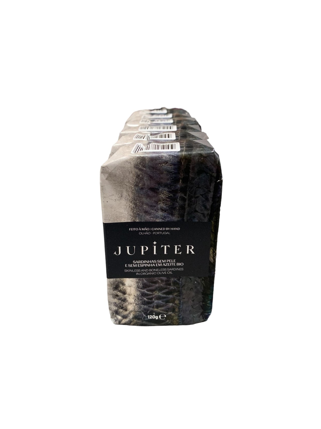 Jupiter Sardines Skinless and Boneless in Organic Olive Oil - 6 Pack - TinCanFish