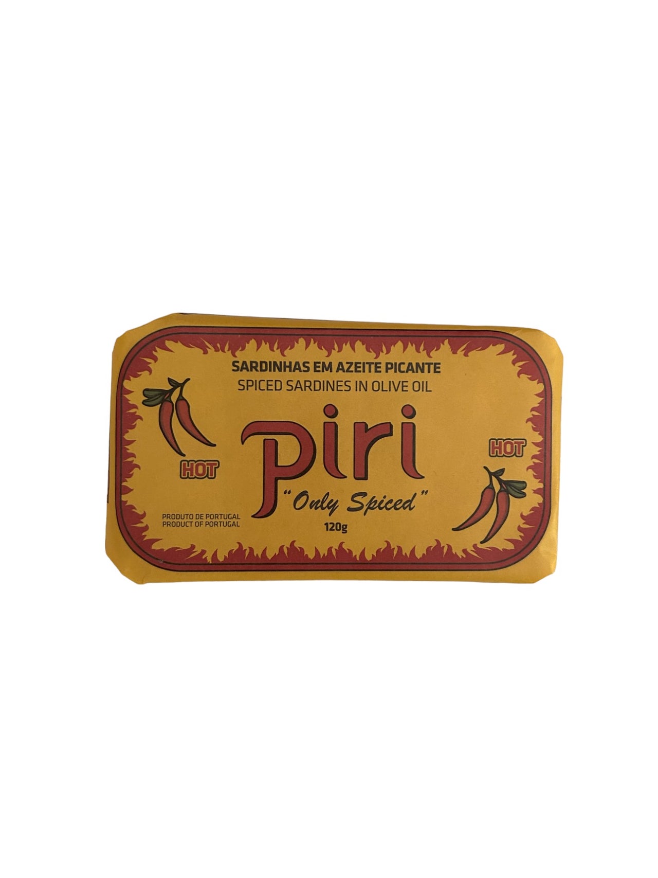 Piri "Only Spiced" HOT Spiced Sardines in Olive Oil - 6 Pack