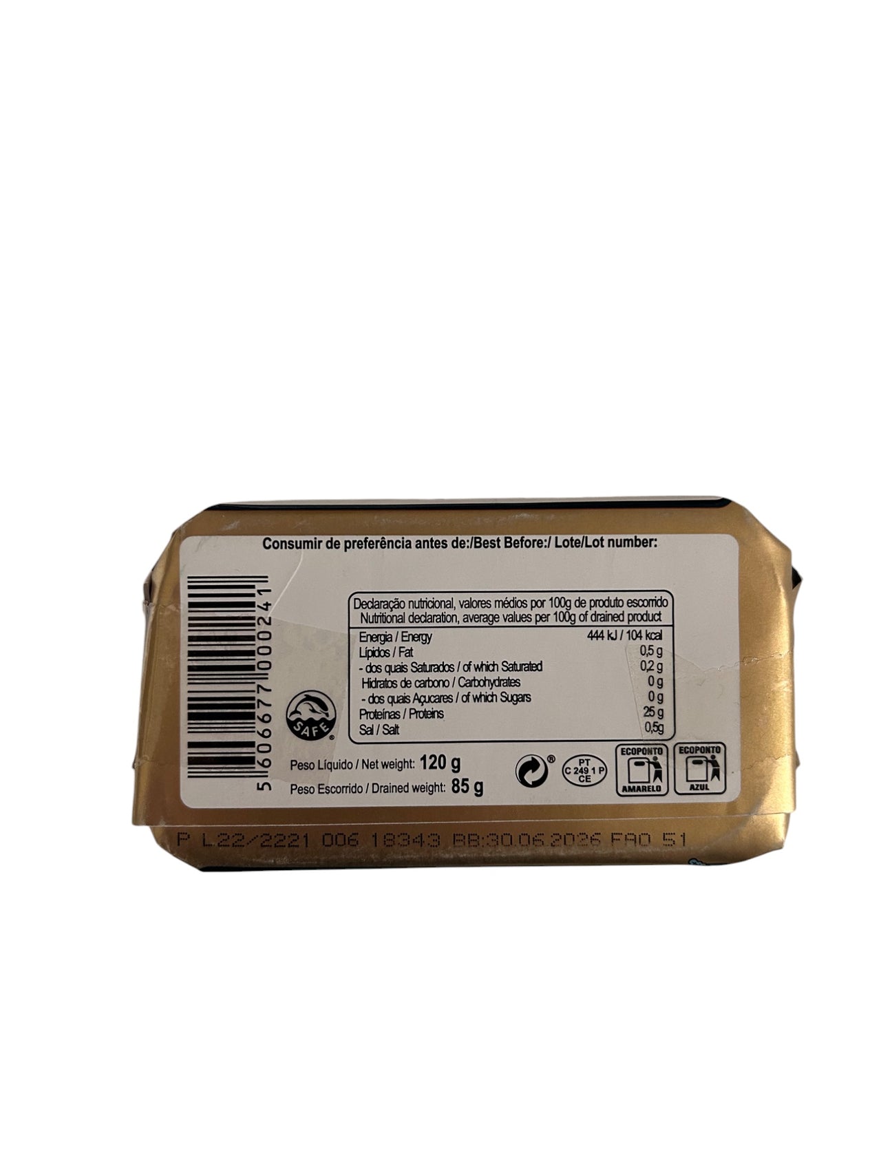 Minerva Tuna Fillets in Brine - 6 Pack